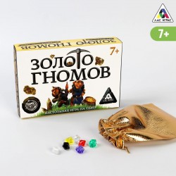 Настольная игра «Золото гномов» на удачу 													
